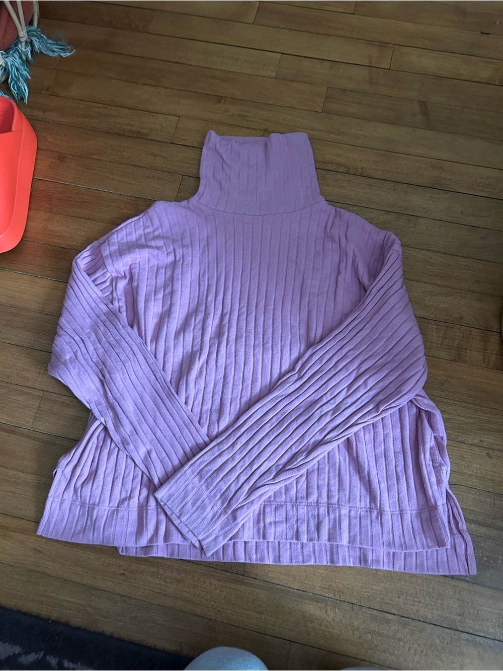 Madewell Ribbed Turtleneck Sweater size large NWOT